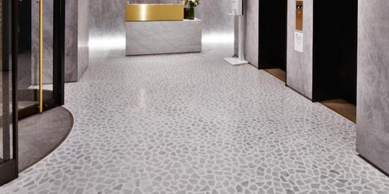terrazzo flooring grinding