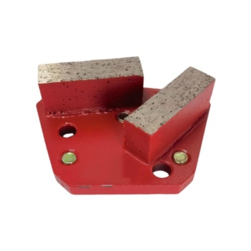 SASE Trapezoid Diamond Grinding Tooling TransGrind Diamond Tool With Two Rectangle Segments Professional Quality