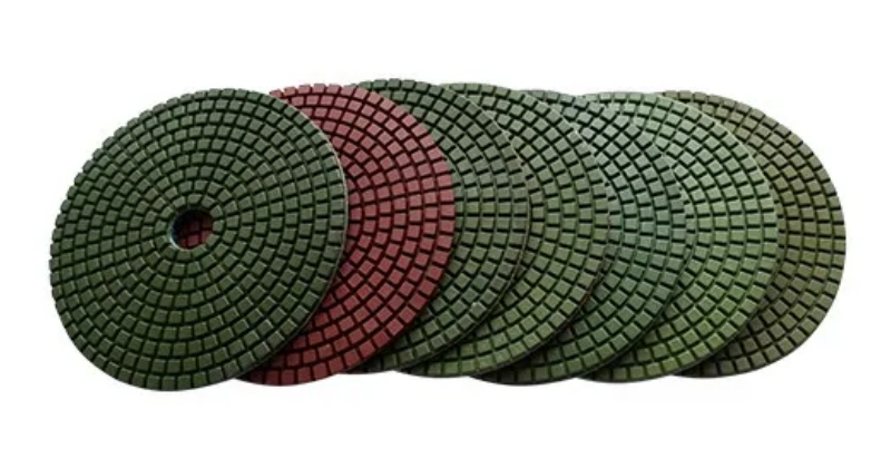 Concrete floor polishing tooling