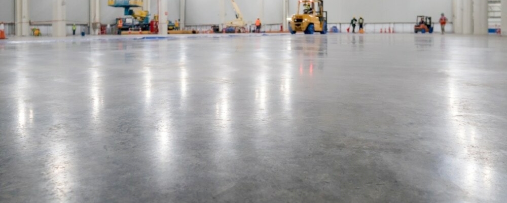 concrete floor polishing