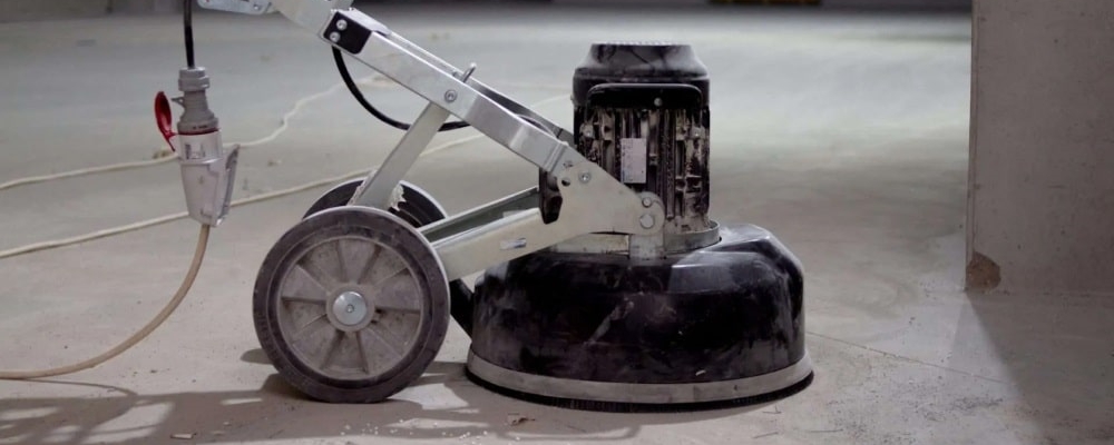 polish concrete floor