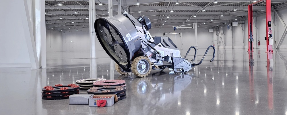 concrete floor diamond tools