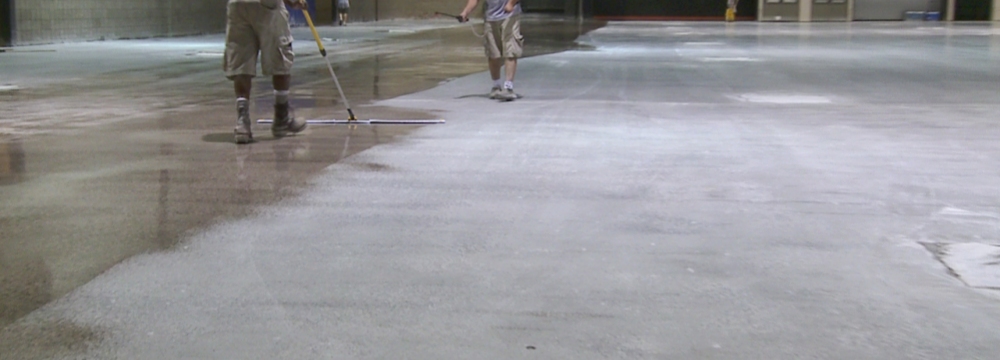 concrete floor