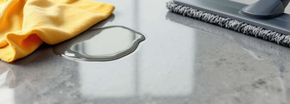 polished concrete floor