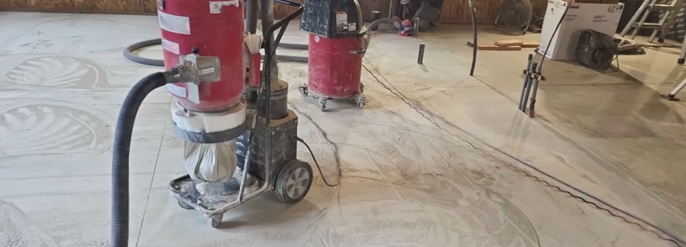 concrete floor grinding dust control