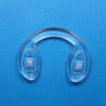 10 pcs Eyeglass Silicone bridge   Nose Pads Soft Seft Adhesive Thin Anti-Slip Nose pads for Eyeglasses Glasses Sunglasses ( NP-51)