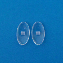 50pairs Thin Eyeglass Silicone Nose Pads Soft Adhesive Thin Anti-Slip Nose pads for Eyeglasses Glasses Sunglasses (Teardrop shape NP-117ST)