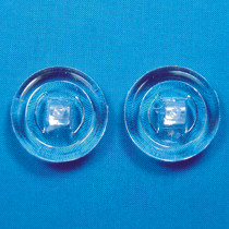 50pairs Eyeglass Silicone Nose Pads Soft Seft Adhesive Thin Anti-Slip Nose pads for Eyeglasses Glasses Sunglasses (Round shape NP-05)