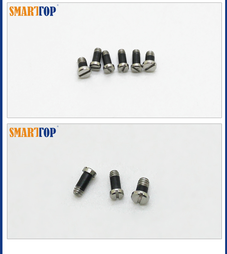 US 10.00 100pcs NYLON SCREW Screw Eyeglass Repair kit Eyewear Spring