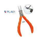 Optical Eyeglasses Adjusting Pliers with silicone handle Frame Bending Bridge Temple Pliers Endpiece Eyewear Eye Glasses Parts Hand Repairing Repair Tool(PL-A01 Inclination Plier）