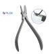 Optical Eyeglasses Adjusting Pliers with Metal handle Frame Bending Bridge Temple Pliers Endpiece Eyewear Eye Glasses Parts Hand Repairing Repair Tool (PL-03 Inclination Plier）