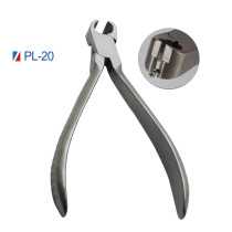 Optical Eyeglasses Adjusting Pliers with Metal handle Frame Bending Bridge Temple Pliers Endpiece Eyewear Eye Glasses Parts Hand Repairing Repair Tool (PL-20 Front Cutting Plier）