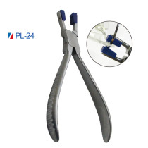 Optical Eyeglasses Adjusting Pliers with Metal handle Frame Bending Bridge Temple Pliers Endpiece Eyewear Eye Glasses Parts Hand Repairing Repair Tool (PL-24 Mounting Plier）