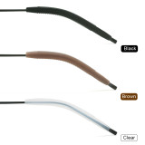 SMARTTOP Anti-Slip Eyeglass Ear Grips Hook Comfortable Silicone Elastic Eyeglasses Temple Tips Sleeve Retainer, Prevent Eyewear Sunglasses Spectacles Glasses Slipping,Sports Eyewear 10 Pairs (TT-S03)