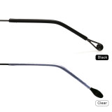SMARTTOP Anti-Slip Eyeglass Ear Grips Hook Comfortable Silicone Elastic Eyeglasses Temple Tips Sleeve Retainer, Prevent Eyewear Sunglasses Spectacles Glasses Slipping,Sports Eyewear 10 Pairs (TT-S06/S07)