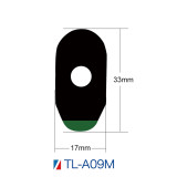 SMARTTOP  LES Blcoking PADS Lens Edging Pads (TL-A09M 17X33MM）