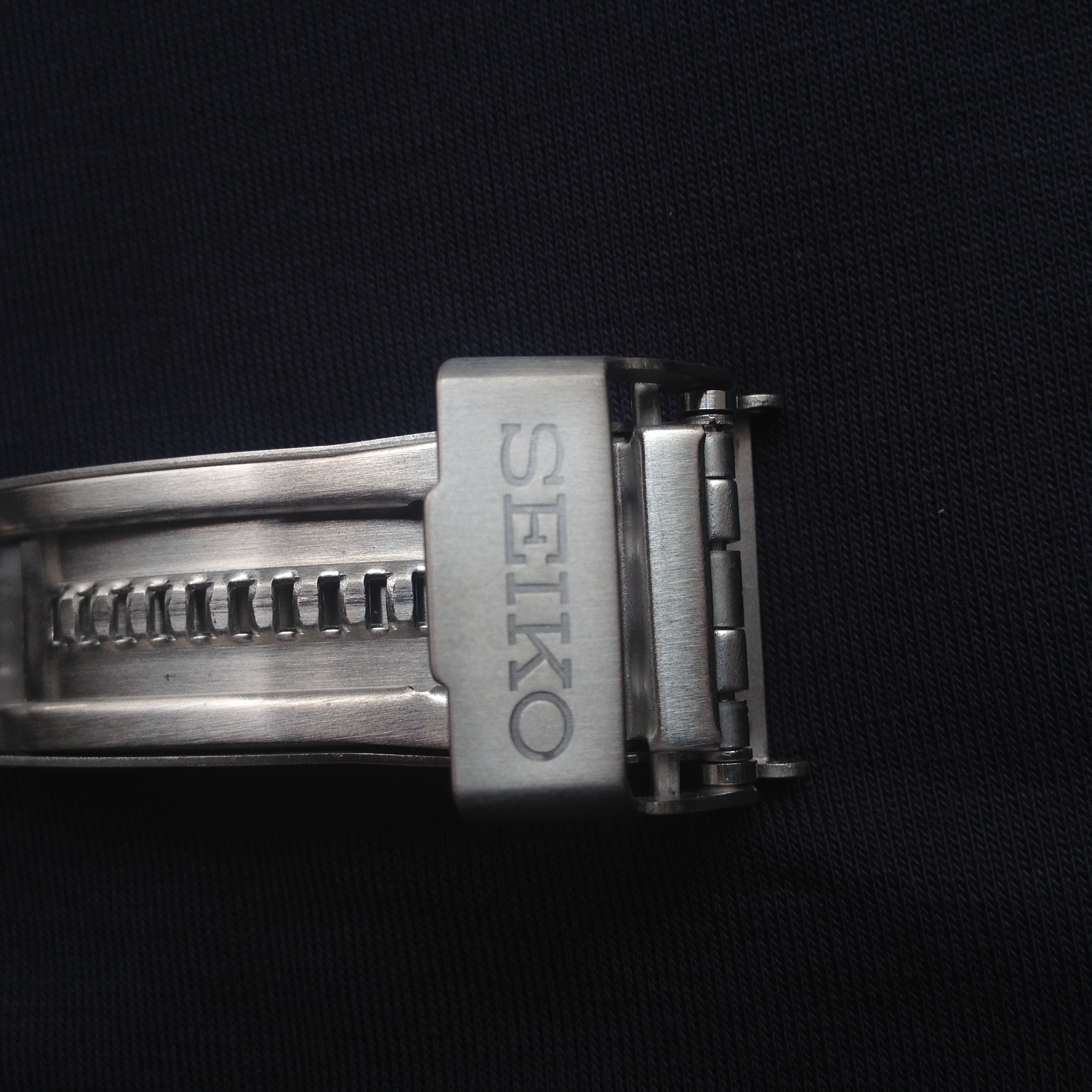 Original SEIKO Titanium Expanding Clasp Buckle Marinemaster SBDX001 MM300  Prospex