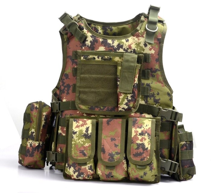 YAKEDA 2019 Military Tactical Vest Camouflage Body Armor Sports Wear Hunting Vest Army Molle police bulletproof Vest Black