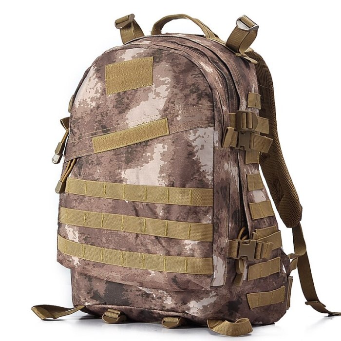 2019 New YaKeda Brand Man and Women 45L Large Capacity Outdoor Sports Waterproof Camouflage Backpack Mountain 3D Bag