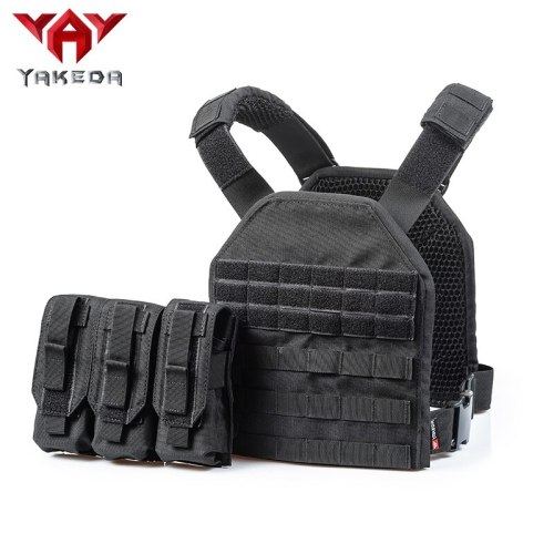 YAKEDA Military Vest Tactical Plate Carrier Rapid Assault Vest-VT1099