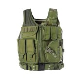YAKEDA Police Military Tactical Vest Wargame Body Armor Sports Wear Hunting Vest CS Outdoor Products Equipment with 5 Colors