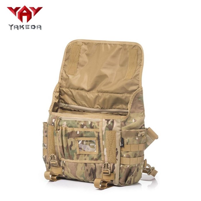 Yakeda Messenger Tactical Bag Tactical Rush Delivery Messenger Style Bag 8.5L