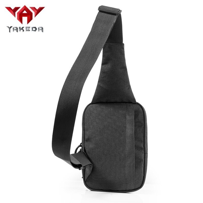 YAKEDA Nylon Tactical sling bag Cross Body Gun Backpack design for handgun move quickly-KF-083