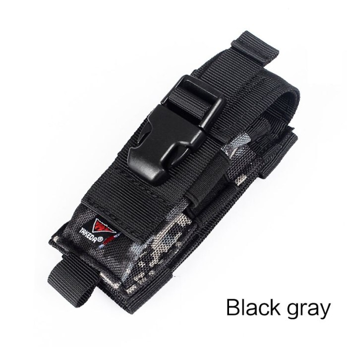 2019 Sports 1000D Nylon Camouflage Tactical MOLLE Hunting Holster Cartridge Clip Bullet Tool Knife Belt Pouch Sheath