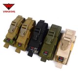 C88044-1 1000D Nylon Camouflage Tactical MOLLE Hunting Holster Cartridge Clip Bullet Tool Knife Belt Pouch Sheath