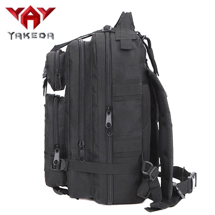 YAKEDA 2019  Hiking Camping Camouflage 35L Waterproof  Army Tactical Backpack Outdoor  Military Rucksack  Hiking Trekking Fishin