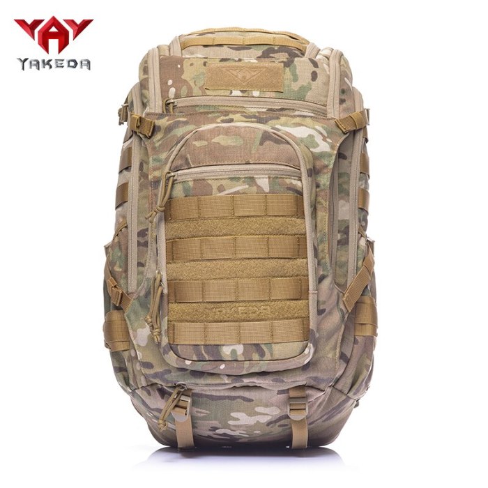 YAKEDA Outdoor Tactical Backpack Military Assault Pack Army Molle Backpack  1000D Nylon Daypack Rucksack Bag for