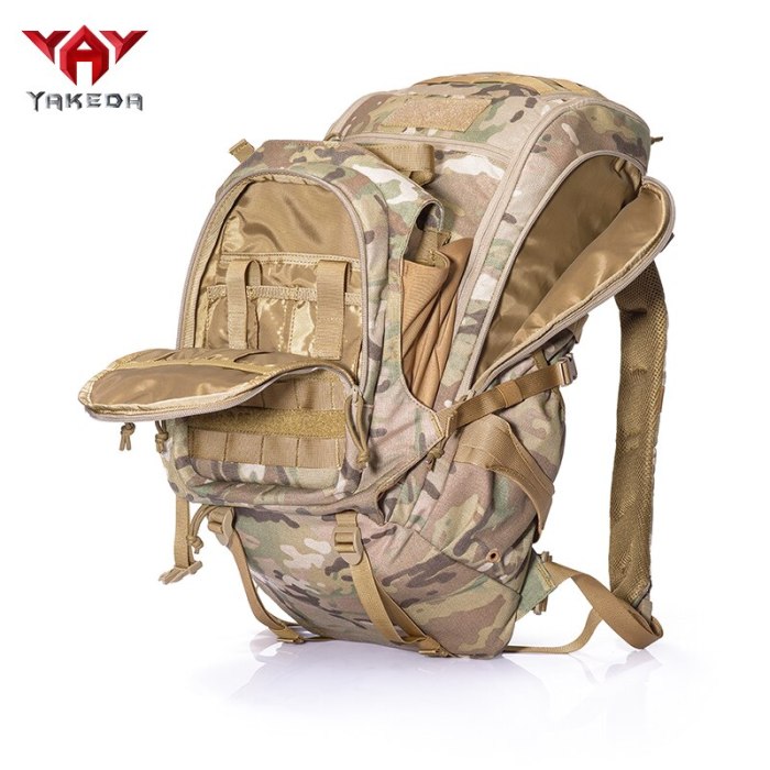 YAKEDA Outdoor Tactical Backpack Military Assault Pack Army Molle Backpack  1000D Nylon Daypack Rucksack Bag for