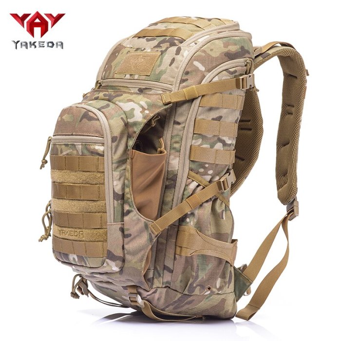 YAKEDA Outdoor Tactical Backpack Military Assault Pack Army Molle