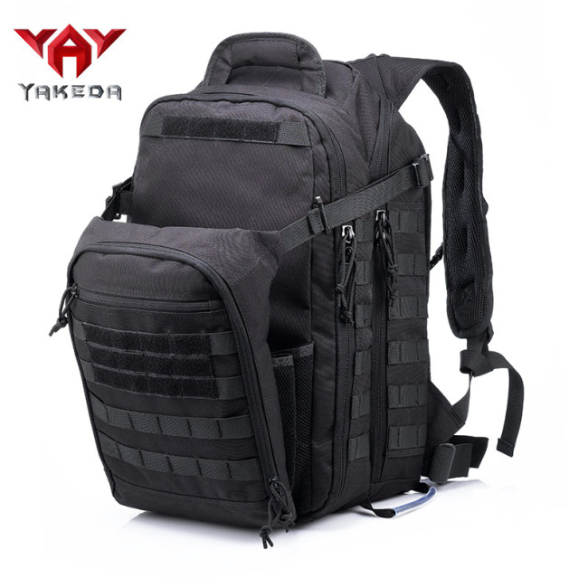 A88034 Military Tactical Backpack Hiking Camping Bag YAKEDA Large Capacity Outdoor Sports Waterproof Camouflage Bag