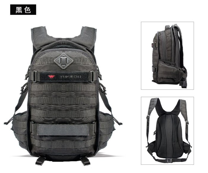 Yakeda Tactical Backpack 1000D Military  Army Bag Outdoor Waterproof 40L Bagpack Waterproof Travel Hiking Mochila Molle Bags