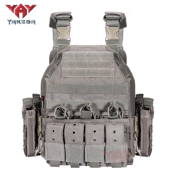 YAKEDA quick release swat jpc military molle army tactical bullet proof plate carrier vest for hunting