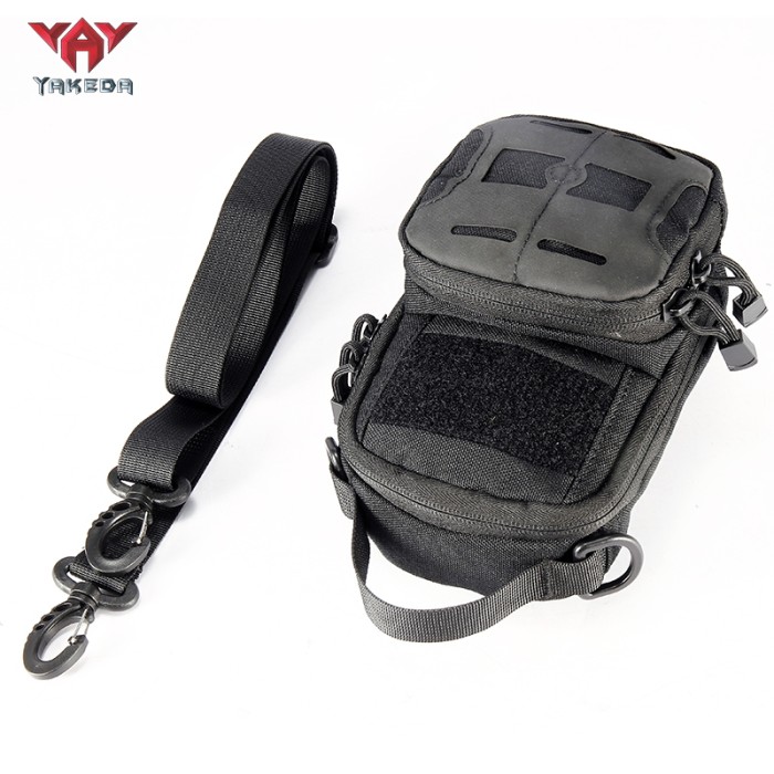 YAKEDA Tactical EDC Pouch Bag Waist Bags Pouch for Men Molle Military Belt Pouch Shoulder Bag