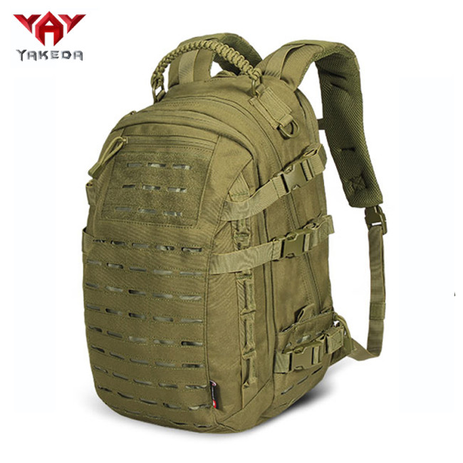 YAKEDA new design polyester laser molle bag hiking softback back pack military tactico molle backpack