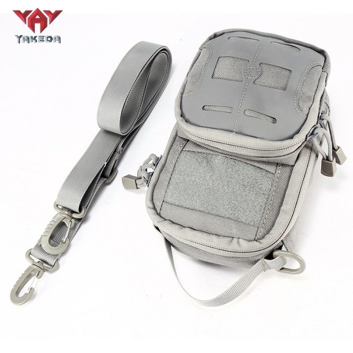 YAKEDA Tactical EDC Pouch Bag Waist Bags Pouch for Men Molle Military Belt Pouch Shoulder Bag