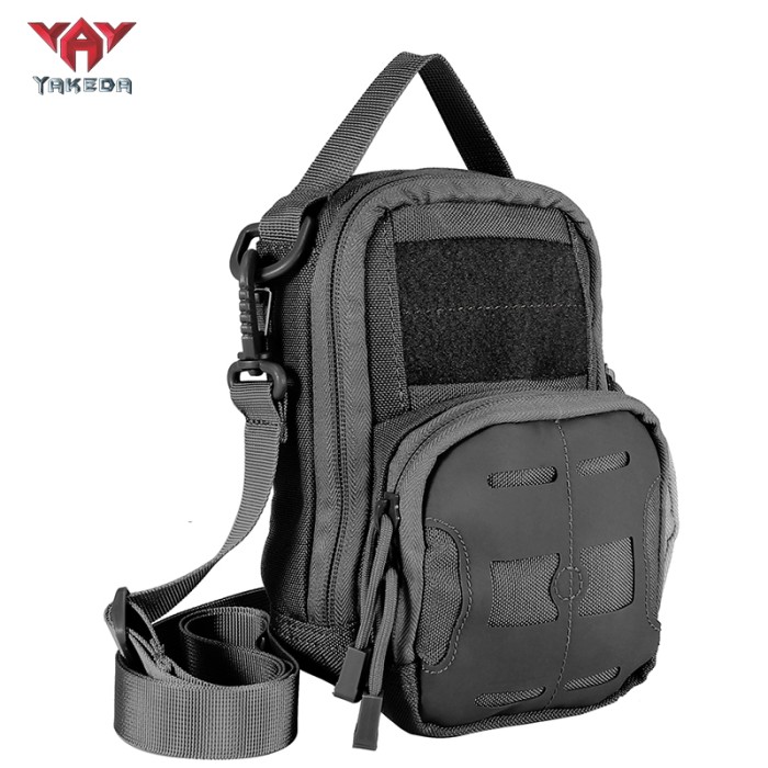 YAKEDA Tactical EDC Pouch Bag Waist Bags Pouch for Men Molle Military Belt Pouch Shoulder Bag
