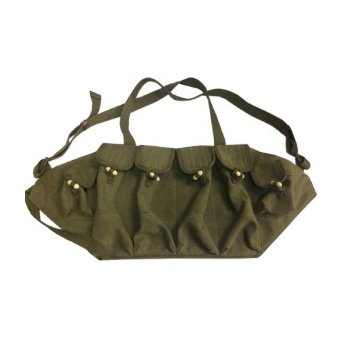 ON SALE YAKEDA cotton canvas molle Military equipment combat Surplus ammo magazine pouch AK chest rig