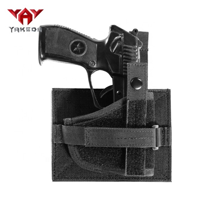 yakeda removable black tactical weapon bags waterproof gun case holder pistol holster 