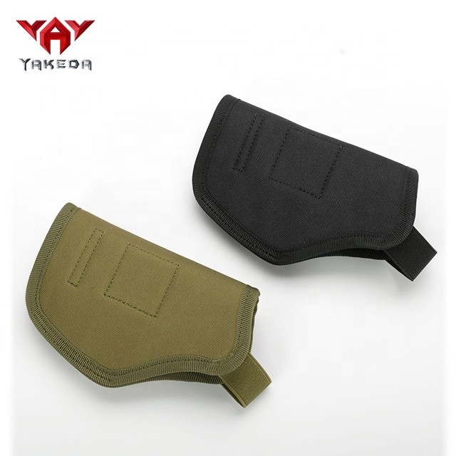 Yakeda CS Durable Pistol Tactical Concealed Carry Hand Gun Clip Holster Pouch for Outdoor Hunting 