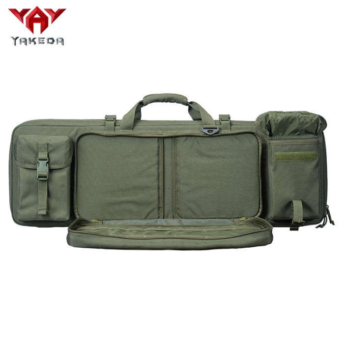Tactical backpack,High capacity bow and arrow double - layer fishing tackle bag,Human CS is equipped with a launcher that packs water bombs