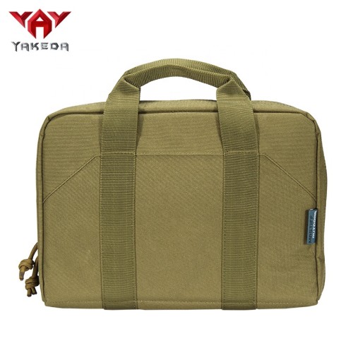 YAKEDA waterproof tactical military padded laptop pad pistol concealed bag