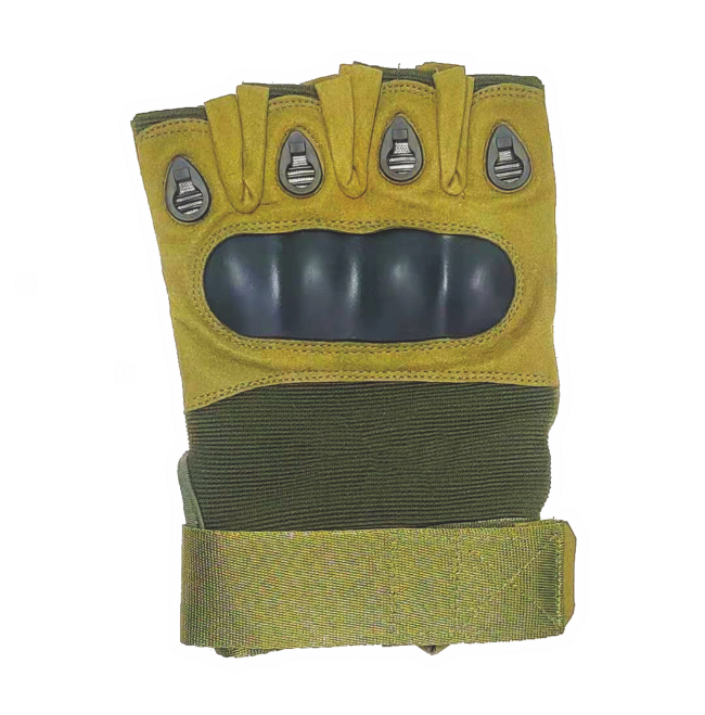 Outdoor military tactical half finger gloves