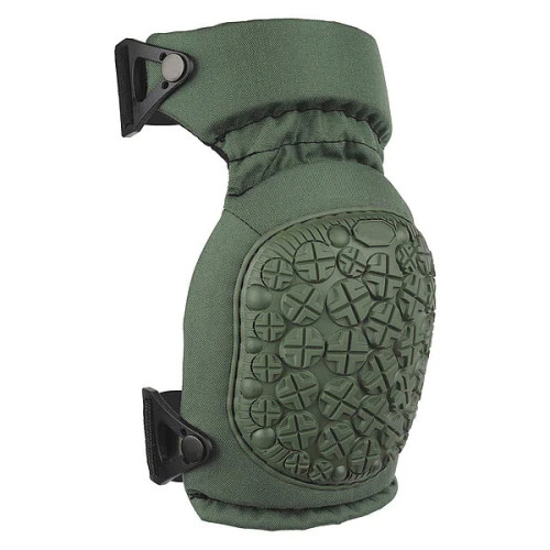 Olive green outdoor military solid color knee pads