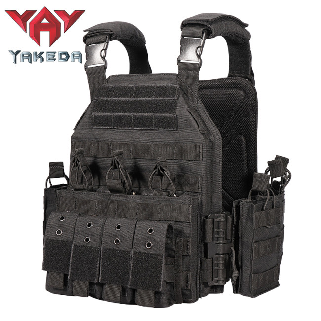 YAKEDA quick release swat jpc military molle army tactical bullet proof plate carrier vest for hunting