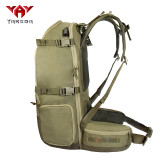 YAKEDA Polyester Fabric Belt Tactical Military Outdoor Carrying Guns Backpack