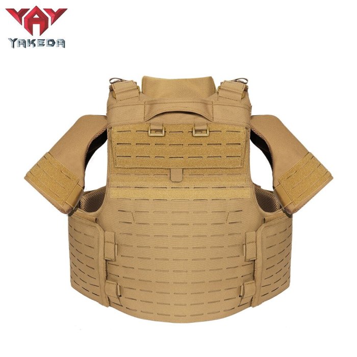 Yakeda Latest Fashion Full Protection Military Tactical Vest Chaleco Tactico Laser Plate Bullet